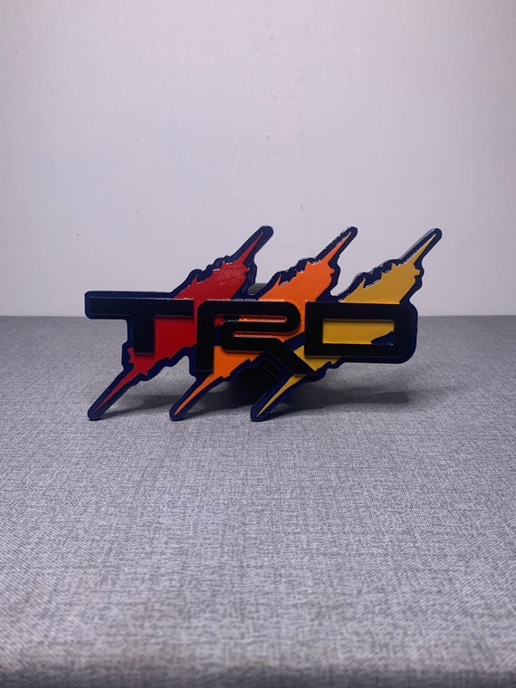 TRD Aluminum Hitch Cover Made in the USA Etsy