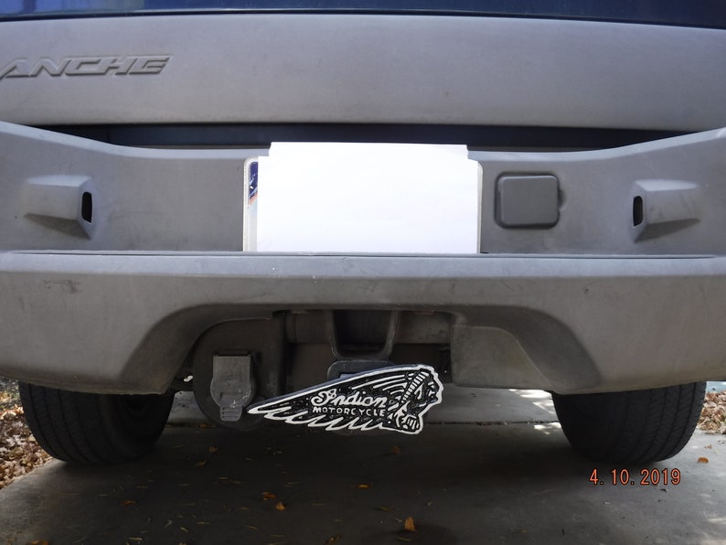Indian Motorcycle Tow Hitch Cover . Made in the U.S Etsy
