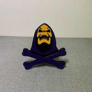 Skeletor aluminum hitch cover. Made in the USA