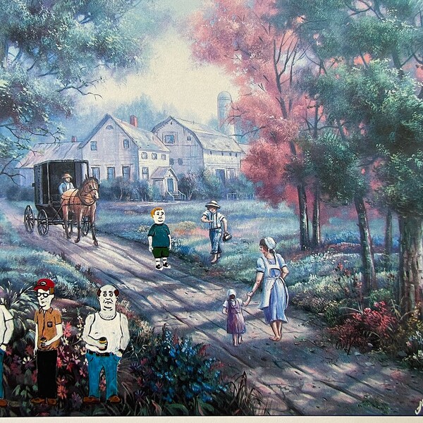 Thrift Store Art Etsy