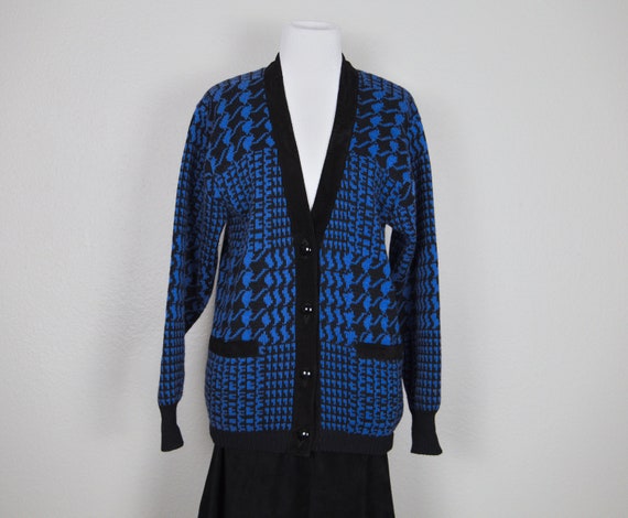Vintage Bally of Switzerland cardigan wool with le