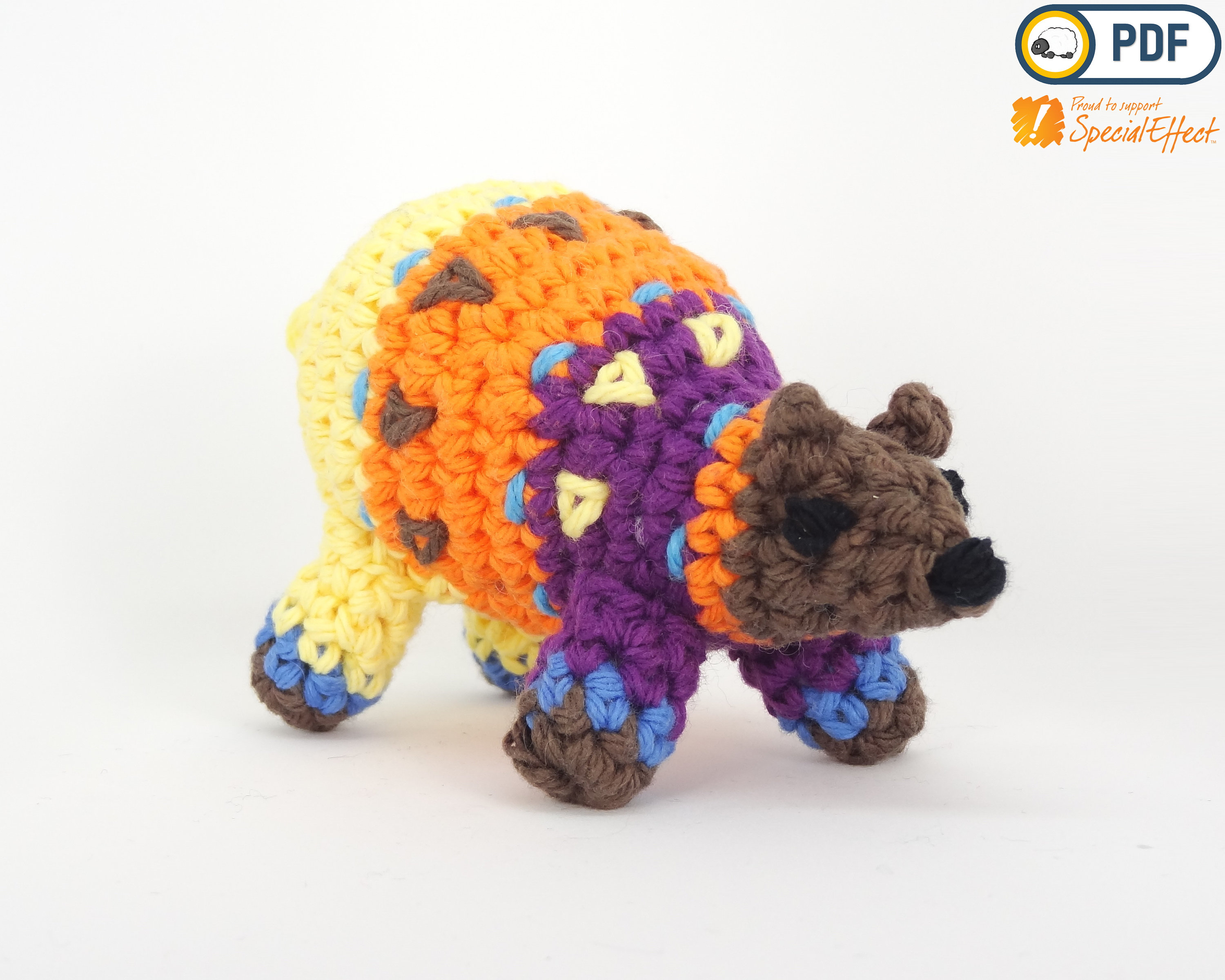 Viva Piñata Fizzlybear Amigurumi Crochet Pattern Etsy