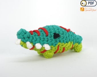 Viva Piñata Cocoadile Amigurumi Crochet Pattern