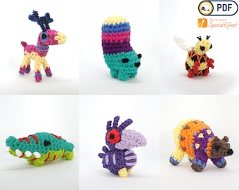 Viva Piñata Party Pack 1 Amigurumi Crochet Patterns