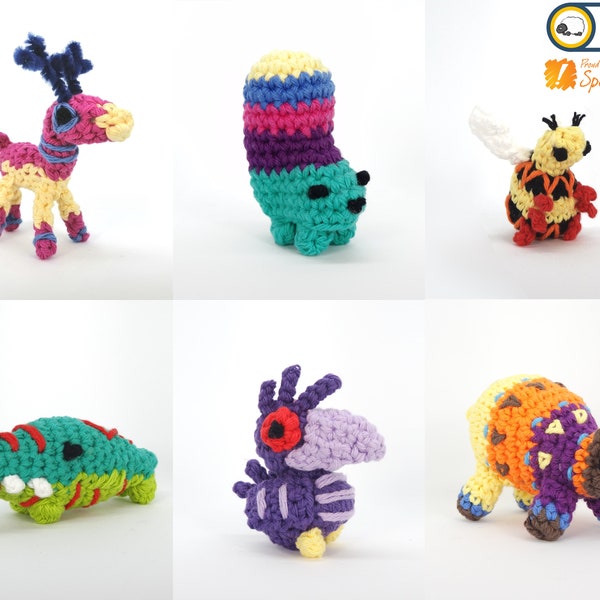 Viva Piñata Party Pack 1 Amigurumi Crochet Patterns