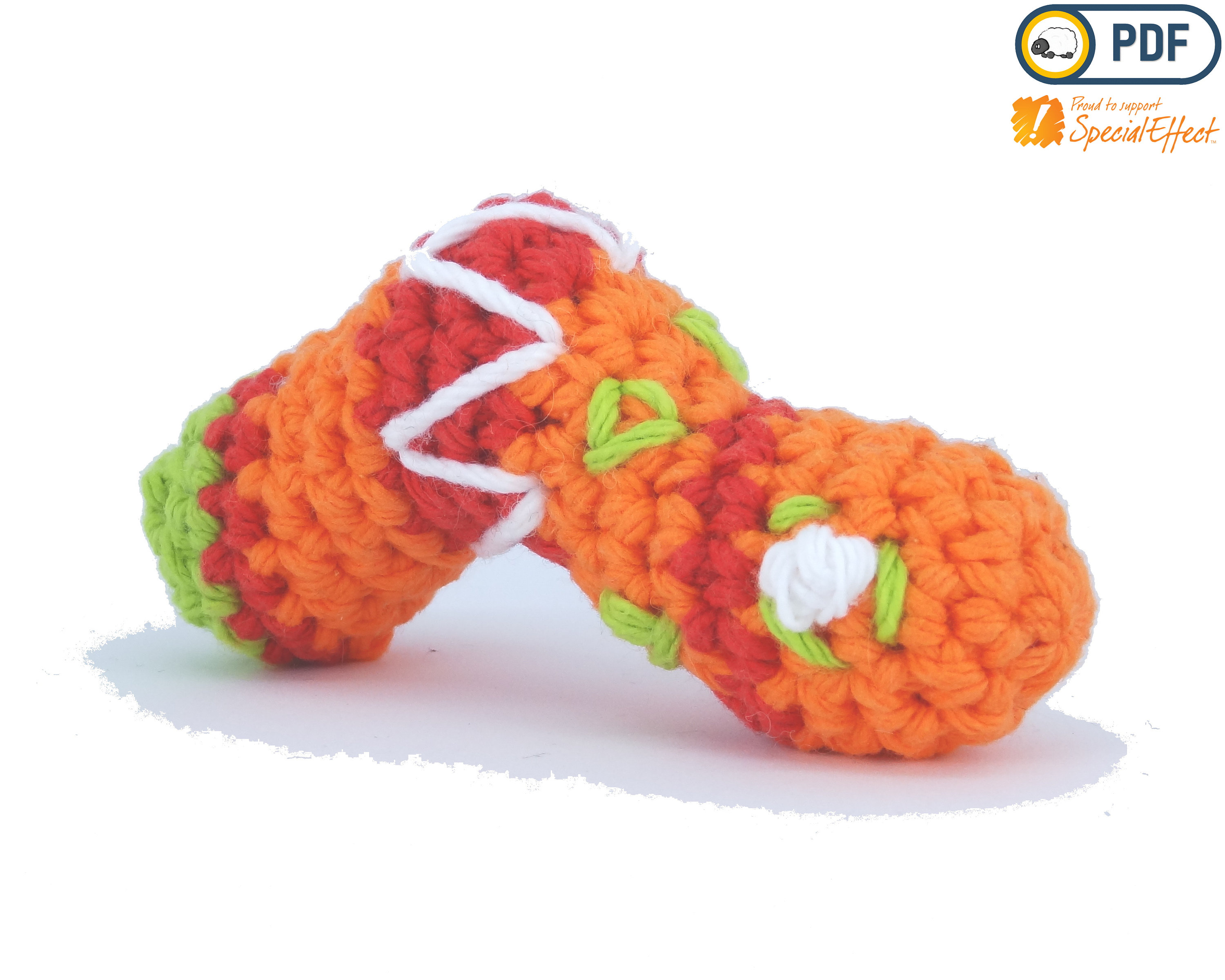 Viva Piñata Whirlm Amigurumi Crochet Pattern