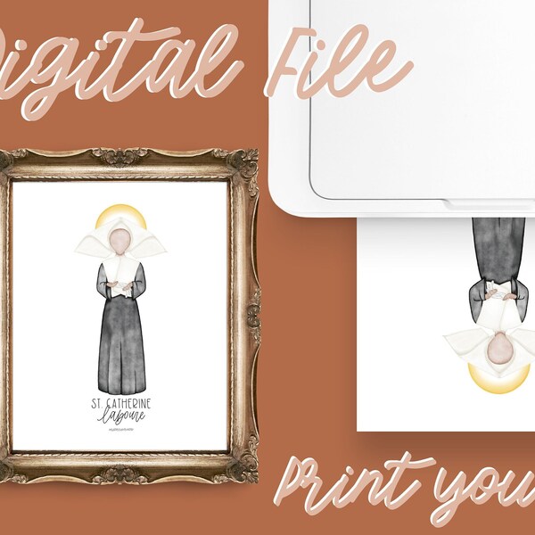 St Catherine Laboure - Etsy