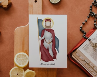 Saint Wenceslaus | Saint Card | Saint Print | Catholic Gift