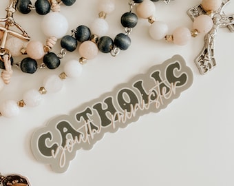 Youth Minister Sticker // Catholic Sticker // Catholic Decal | Catholic Gift