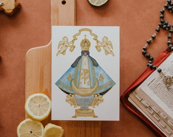 Virgin de San Juan | Saint Card | Saint Print | Catholic Gift