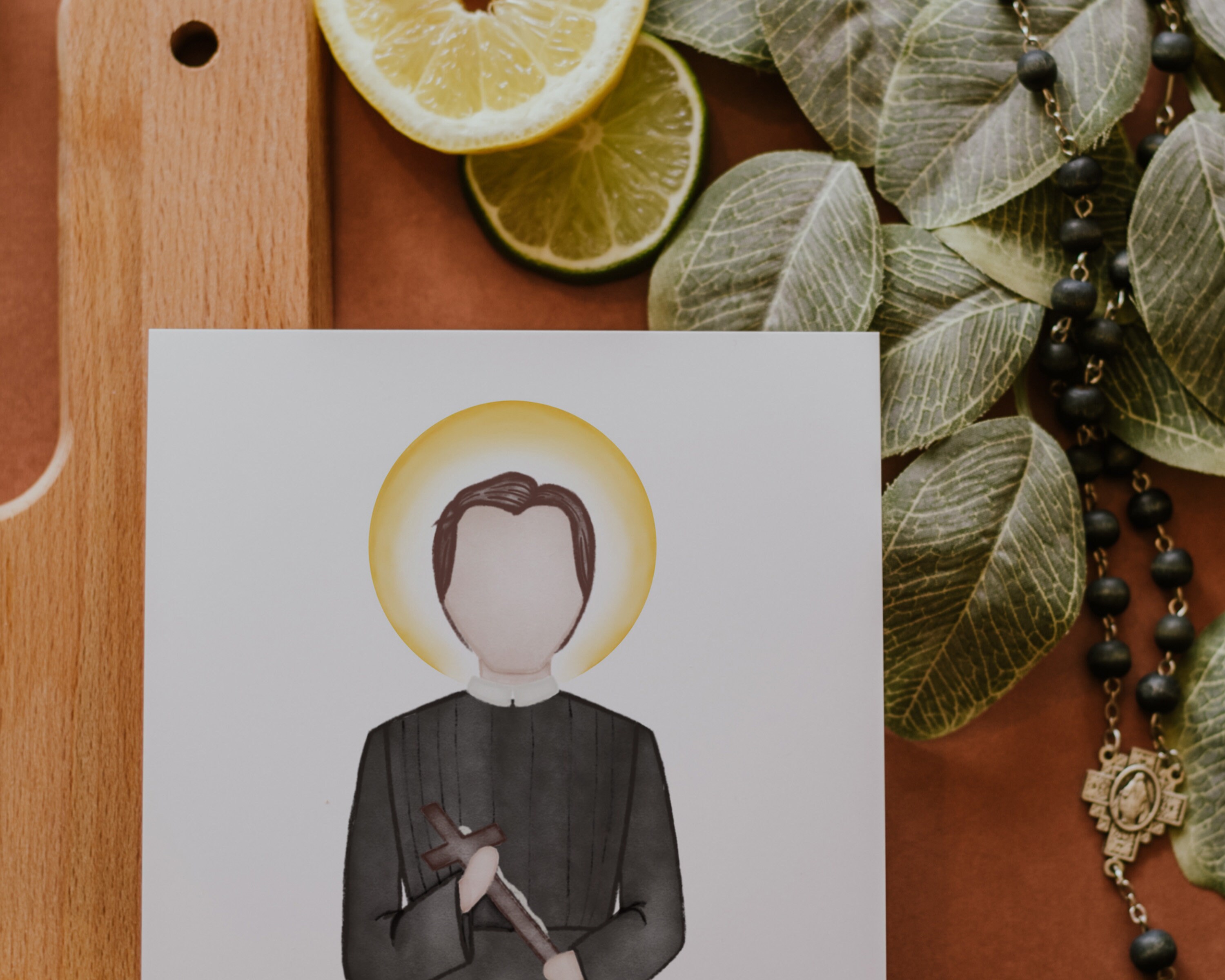 Saint Gerard Majella | Saint Print | Saint Card | Catholic Gift - Etsy