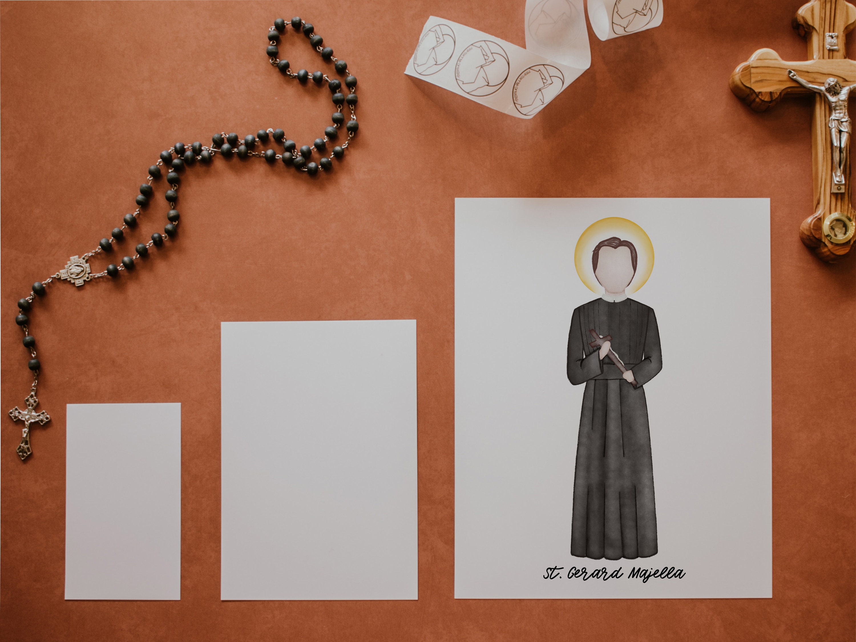 Saint Gerard Majella | Saint Print | Saint Card | Catholic Gift - Etsy