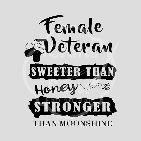 Female Veteran SVG, Military, SVG Files, SVG Designs, Cut Files, Cricut Files, Silhouette Files, Vinyl Designs, Shirt Designs