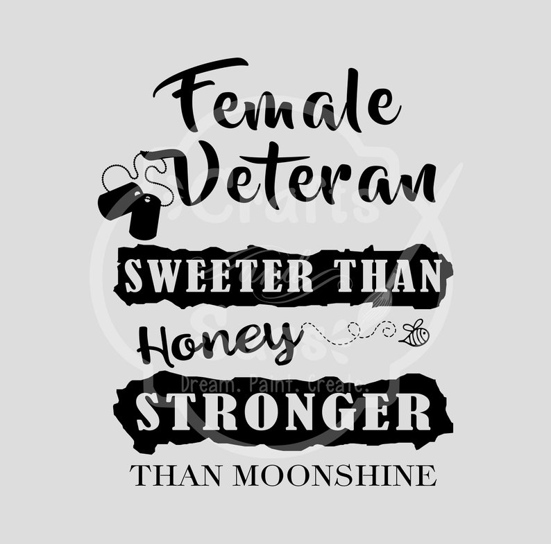 Download Female Veteran SVG Military SVG Files SVG Designs Cut | Etsy