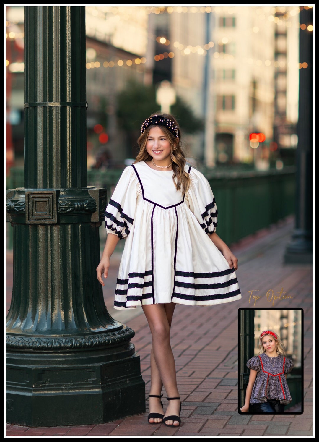 Juliet Tween Dress/top/sizes1016/step by Step Photo,video Tutorial