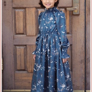 Lacey Girls Sizes: 2T-9/10/Downloadable PDF Sewing Pattern/Step-By-Step Photo Tutorial/Beginner Friendly