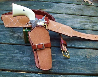 Reddog Leather Spaghetti Western Rig, Clint Eastwood Man With No Name, The Good The Bad & The Ugly High Plains Drifter