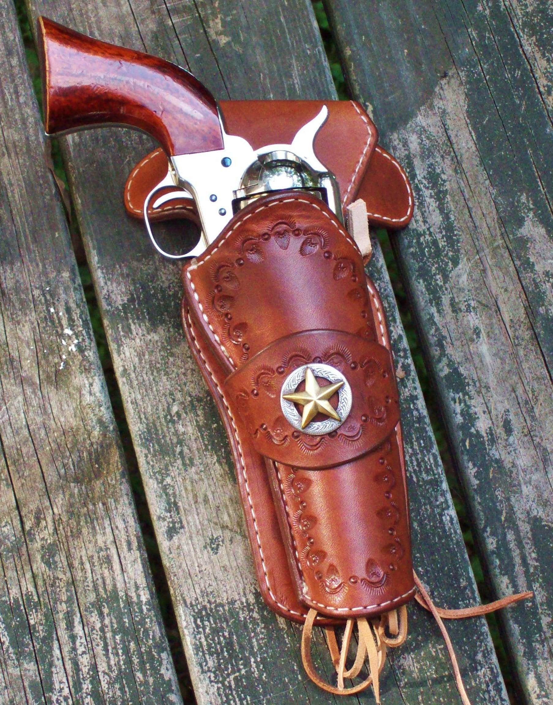 Fastest Sass Rig Reddog Leather Cowboy Action SASS CFDA Fastdraw Rig
