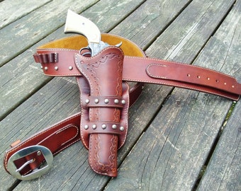 Reddog Leather Curly Bill Brocius Rig from Movie Tombstone,