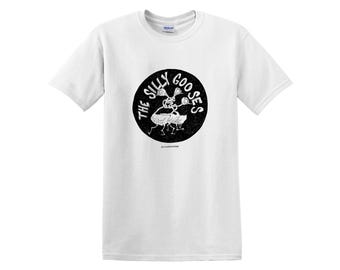 The Silly Gooses Tee - 100% Cotton - printed locally in CLE - art by @nincompoooooooop