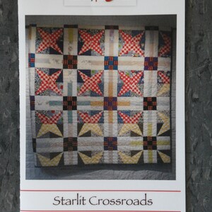 Starlit Crossroads - Beyond the Code Pattern Series #103, inspired by The Hartsfield Family Slave Quilt collection