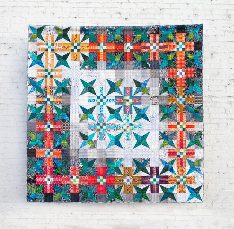 Starlit Crossroads Beyond the Code Pattern Series 103, Inspired by the