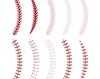 Download Baseball Stitches Svg Etsy
