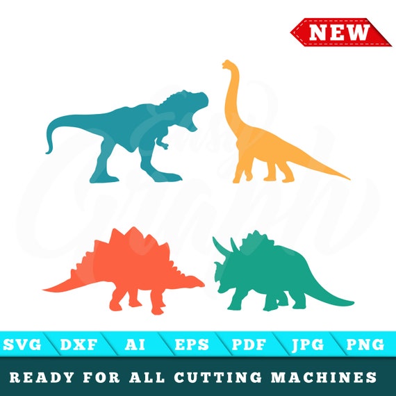 Download Dinosaur Svgdinosaur Family Svgt Rex Svgbrachiosaurus Etsy