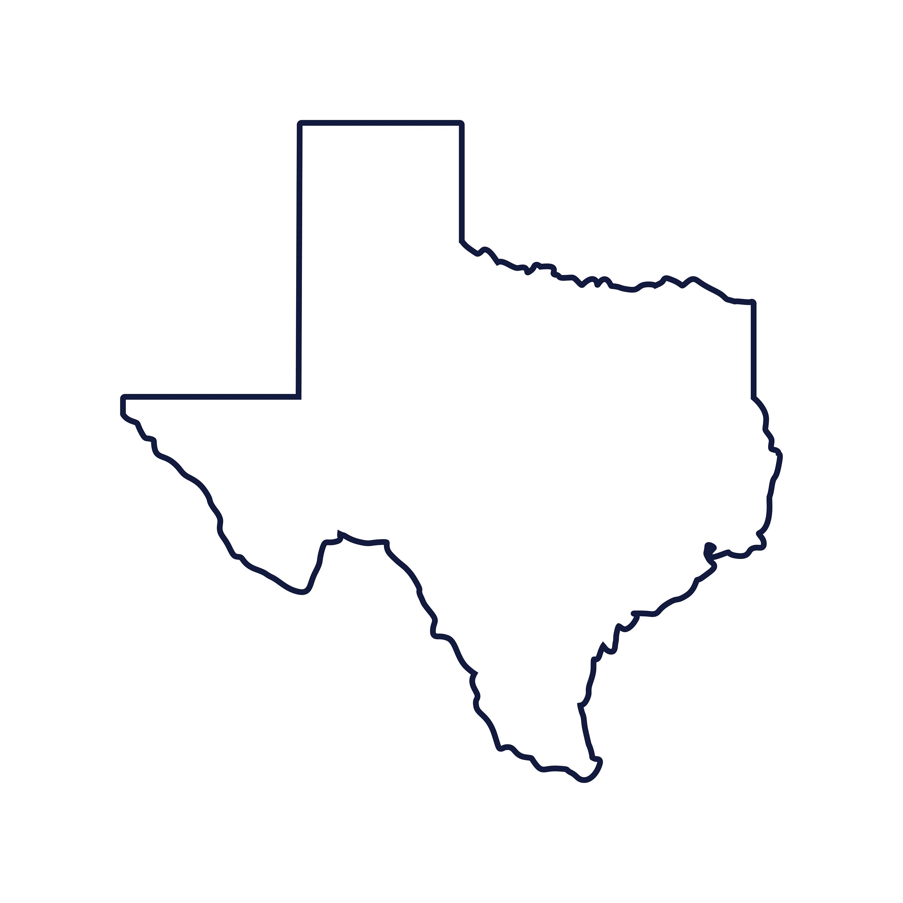 Texas SVG Bundle State Silhouette Outline for Cricut & Silhouette Texas ...