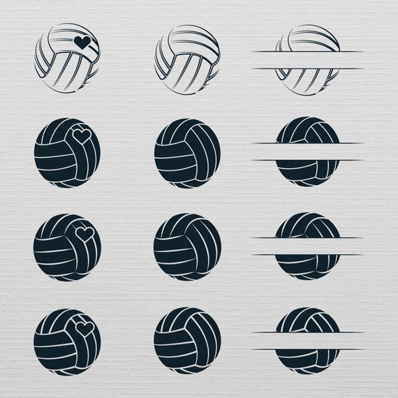 Volleyball Balls Bundle-volleyball Ball-volleyball Ball | Etsy
