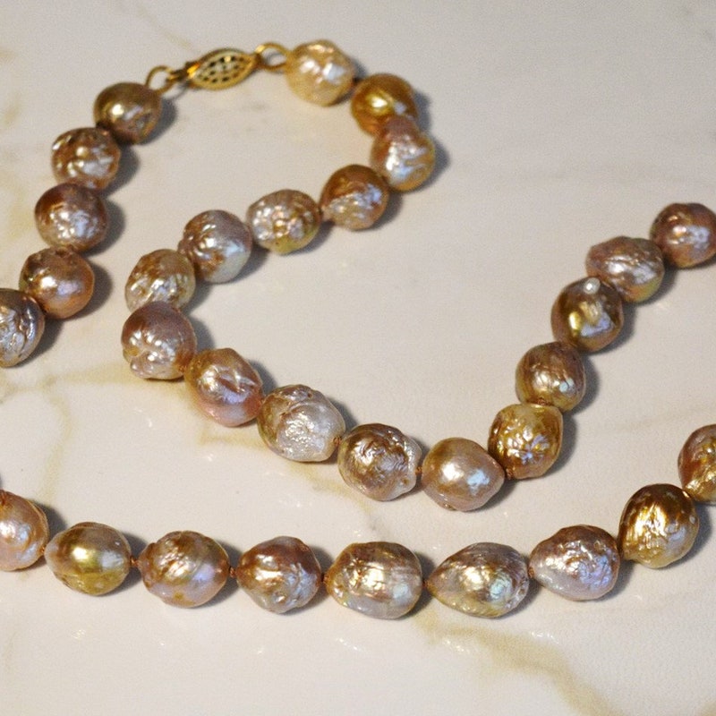 Unique Baroque Pearl Necklace