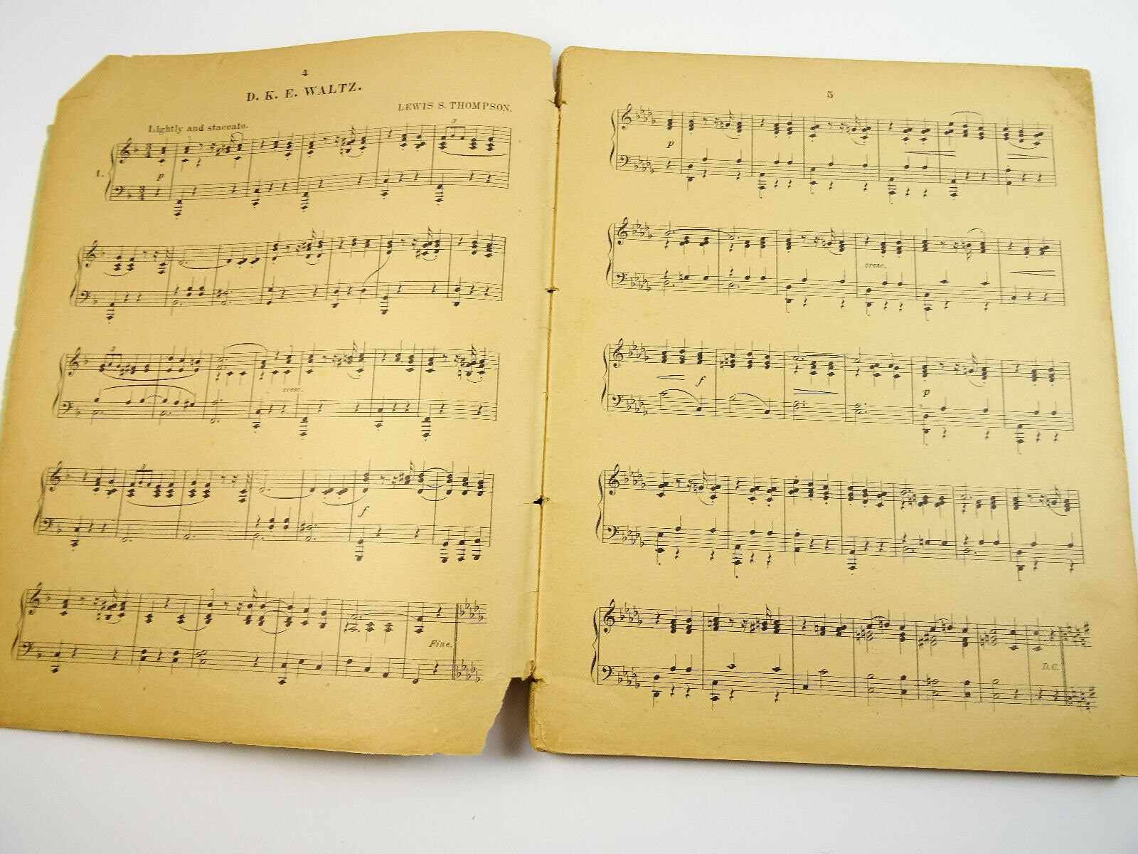 Royal Folio of Music No 3 Antique Piano Book Songbook Etsy