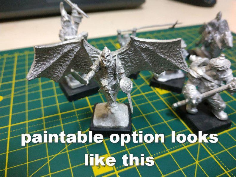 Dwarf with axe and banner Fantasy Metal Miniatures Toy tin soldier Dnd Dungeons and dragons Pathfinder RPG UNPAINTED Tabletop Miniatures