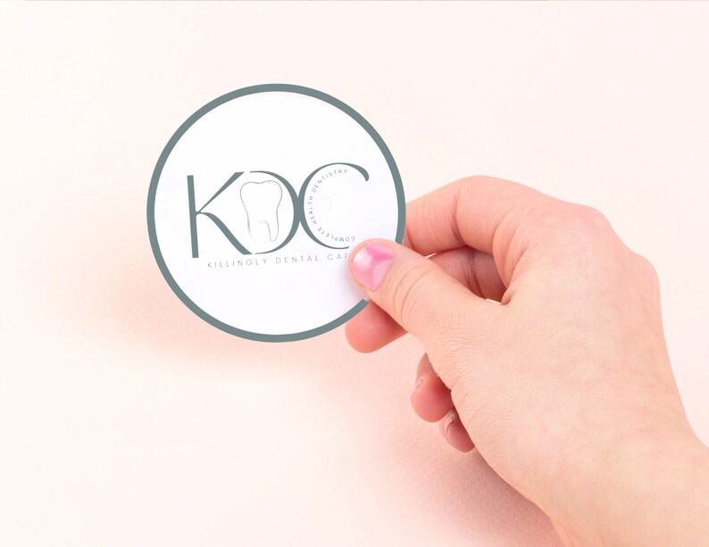 Custom Logo Stickers, Personalized, Business Stickers, Thank You ...
