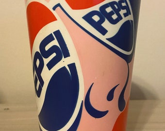 Pizza Hut Pepsi Plastic Memorabilia Collectors Cup Soda 1980s/1990s  - Pepsi Sunglasses