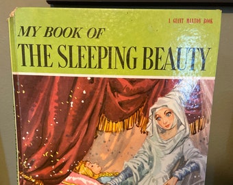 My Book of the Sleeping Beauty - A Giant Maxton Book - 1960