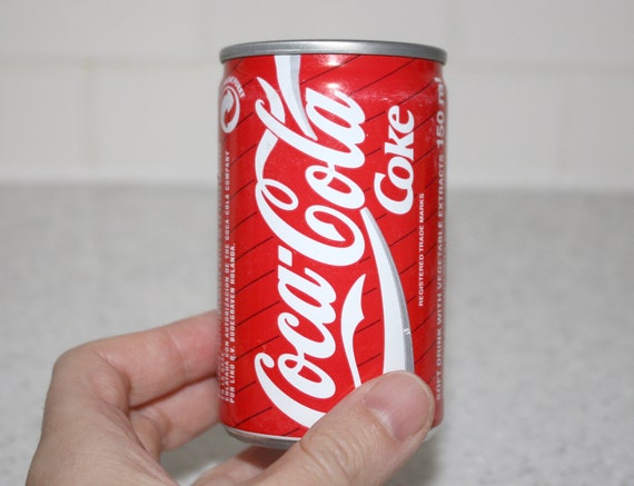 Vintage Coke Coca-cola Mini Can 1993 Soda Pop Cola Can 150 Ml RARE 