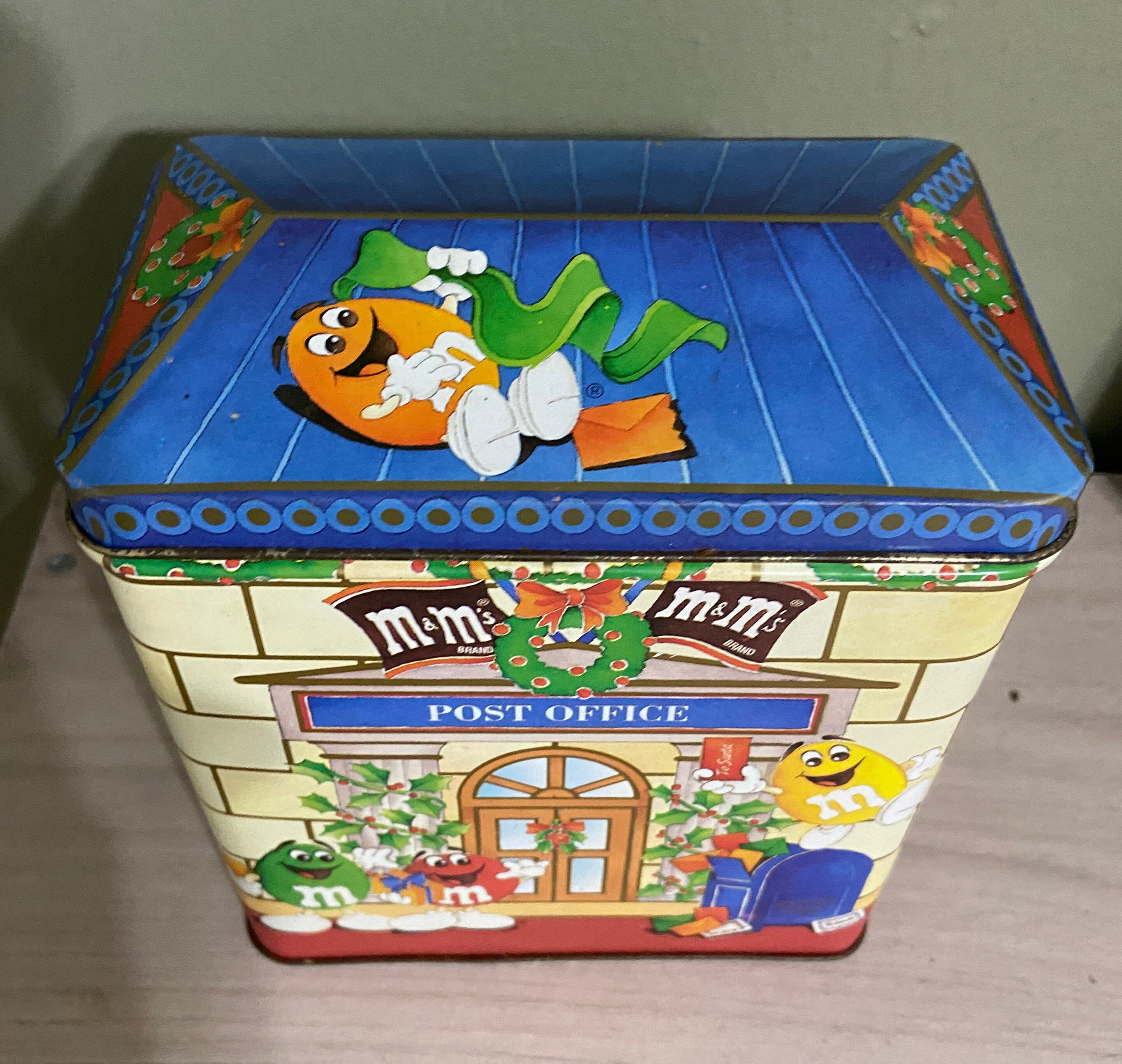 Letters for Santa M&M Christmas Candy Tin - 1995 Limited Edition