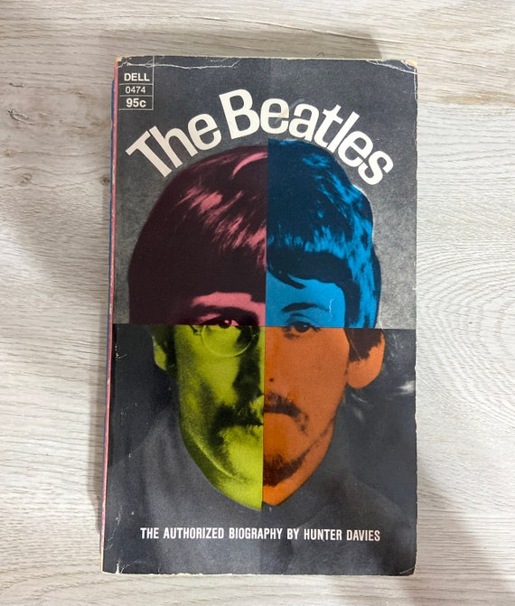 The Beatles - Authorized Biography by Hunter Davies - 1968 Dell