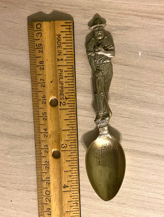 Cliffhouse San Francisco Miner Spoon - Full Figure - 1900-1940