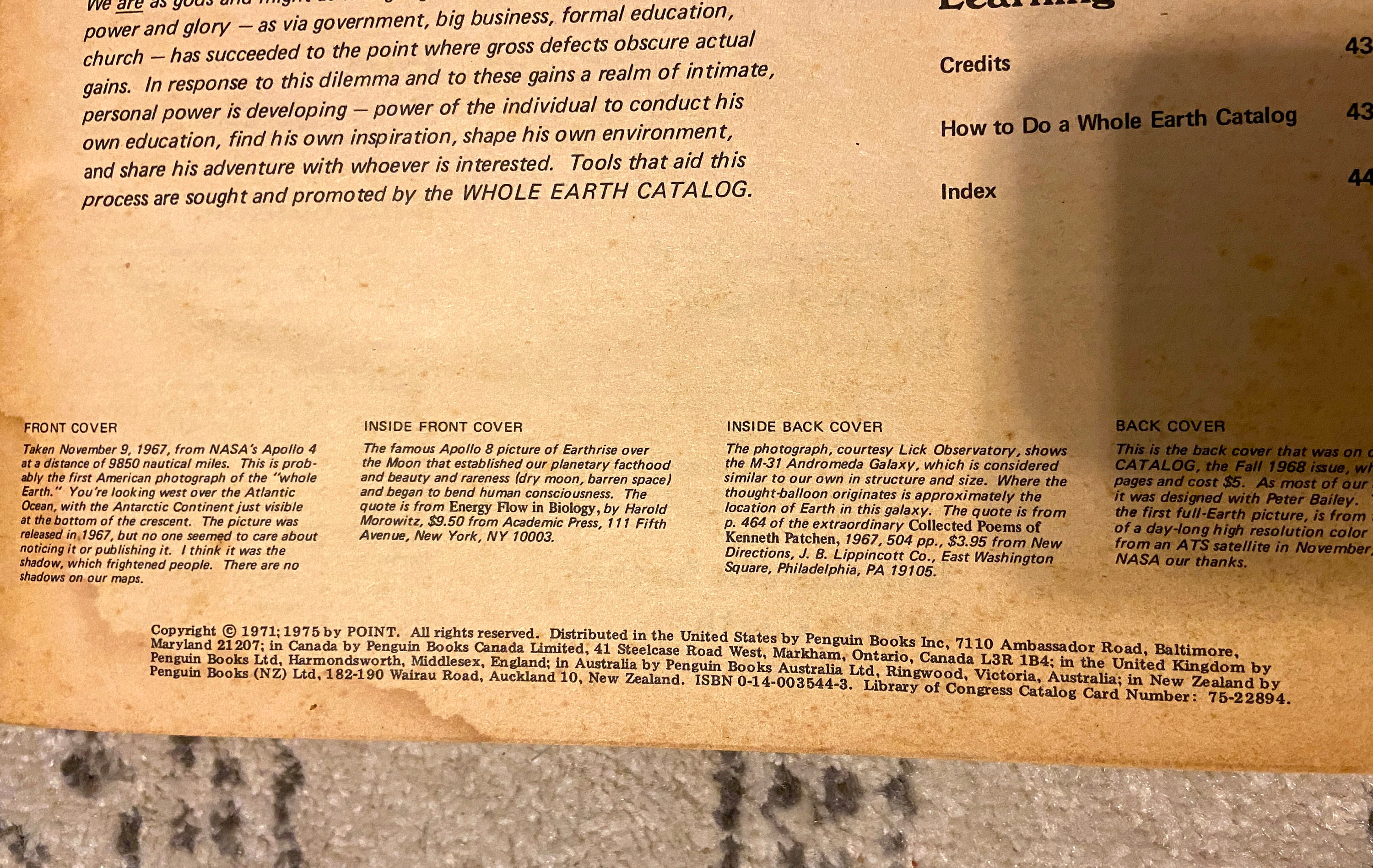 The updated Whole Earth Catalog Access to Tools 16th Etsy