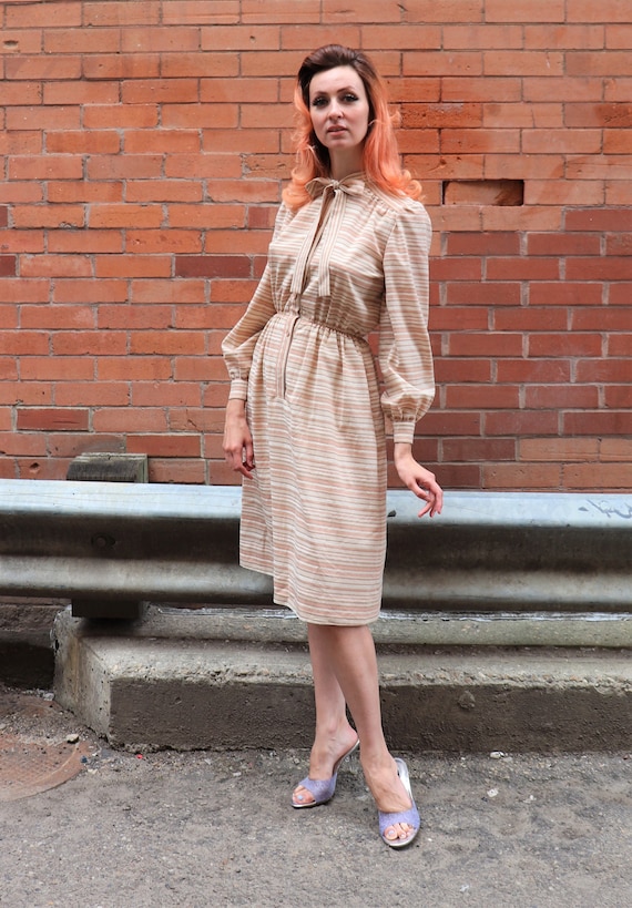 70s GIVENCHY dress, shirt dress | Small - image 1