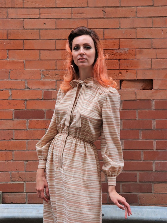 70s GIVENCHY dress, shirt dress | Small - image 2