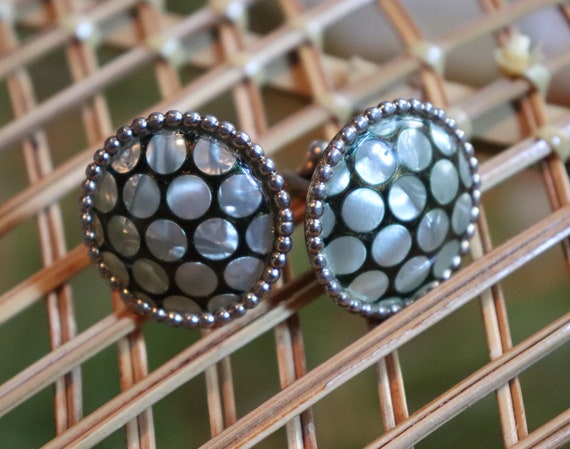 Vintage Cufflinks retro unisex 1960s 1970s