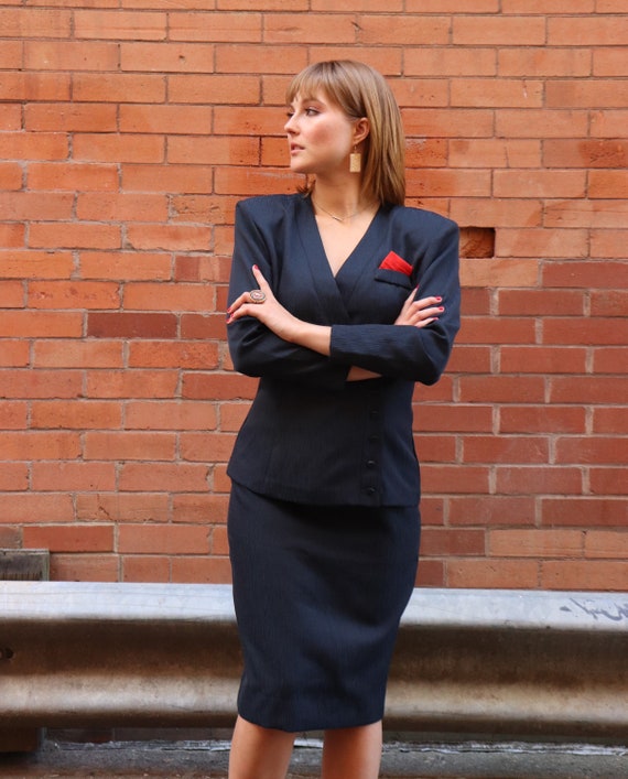 1980s Navy Power Suit| Medium