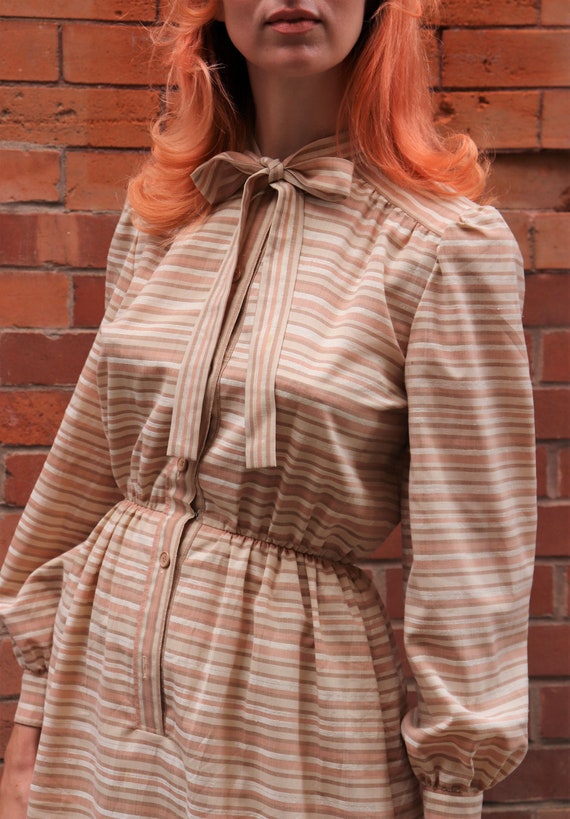 70s GIVENCHY dress, shirt dress | Small - image 3