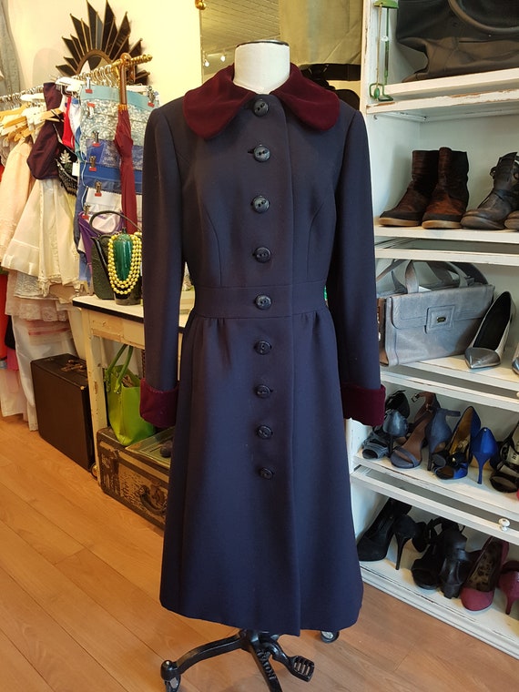 1960 Sig Plach Princess Coat | S-M