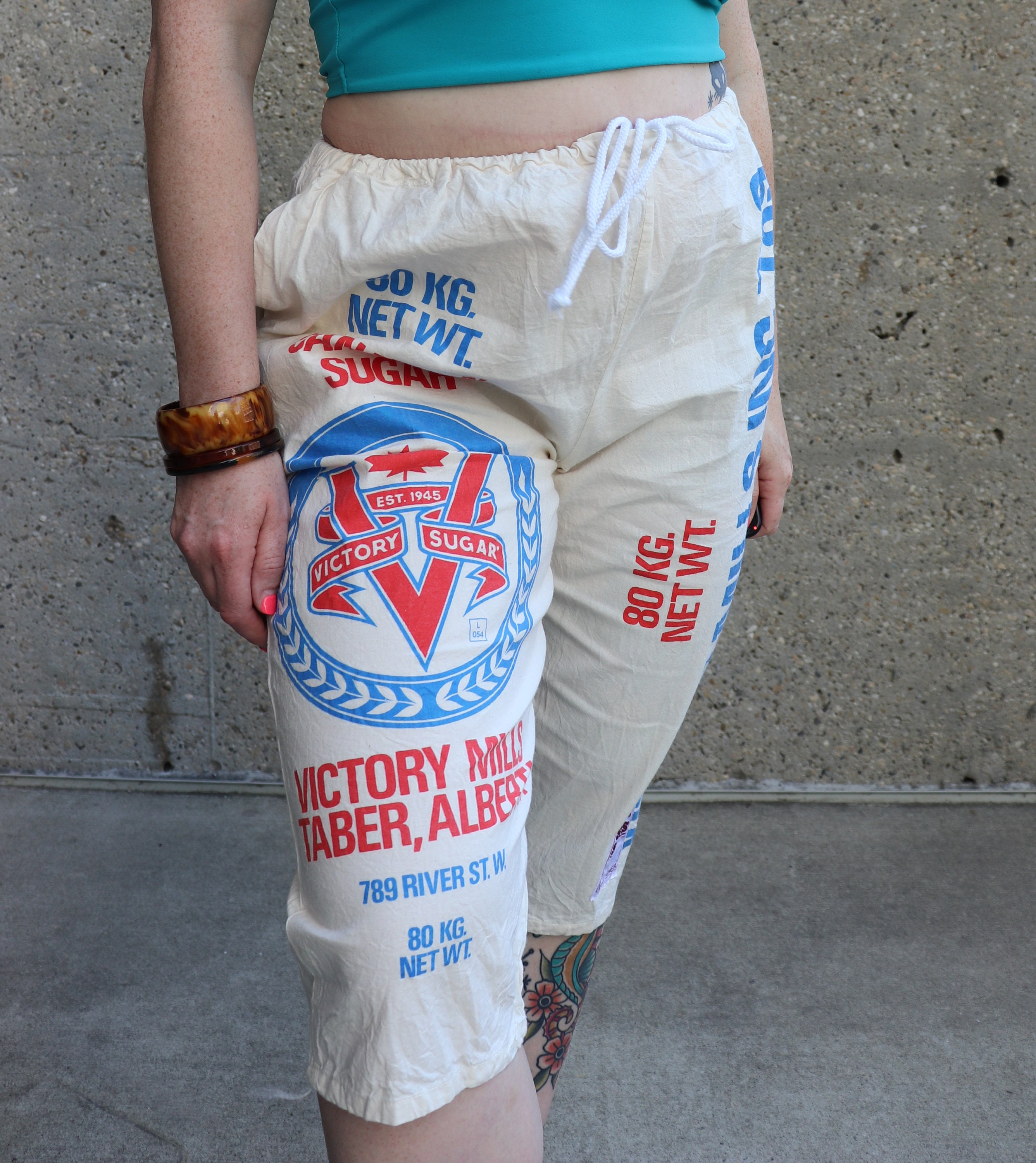 1990s Red and Blue SUGAR Sack Pants | M-XL - Etsy