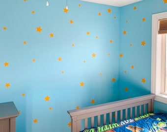 Toy Story Inspired Star Vinyl Decals • Nursery Decor for boys