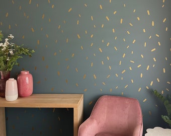 Sprinkle Vinyl Decals, Sparkle Wall Decals